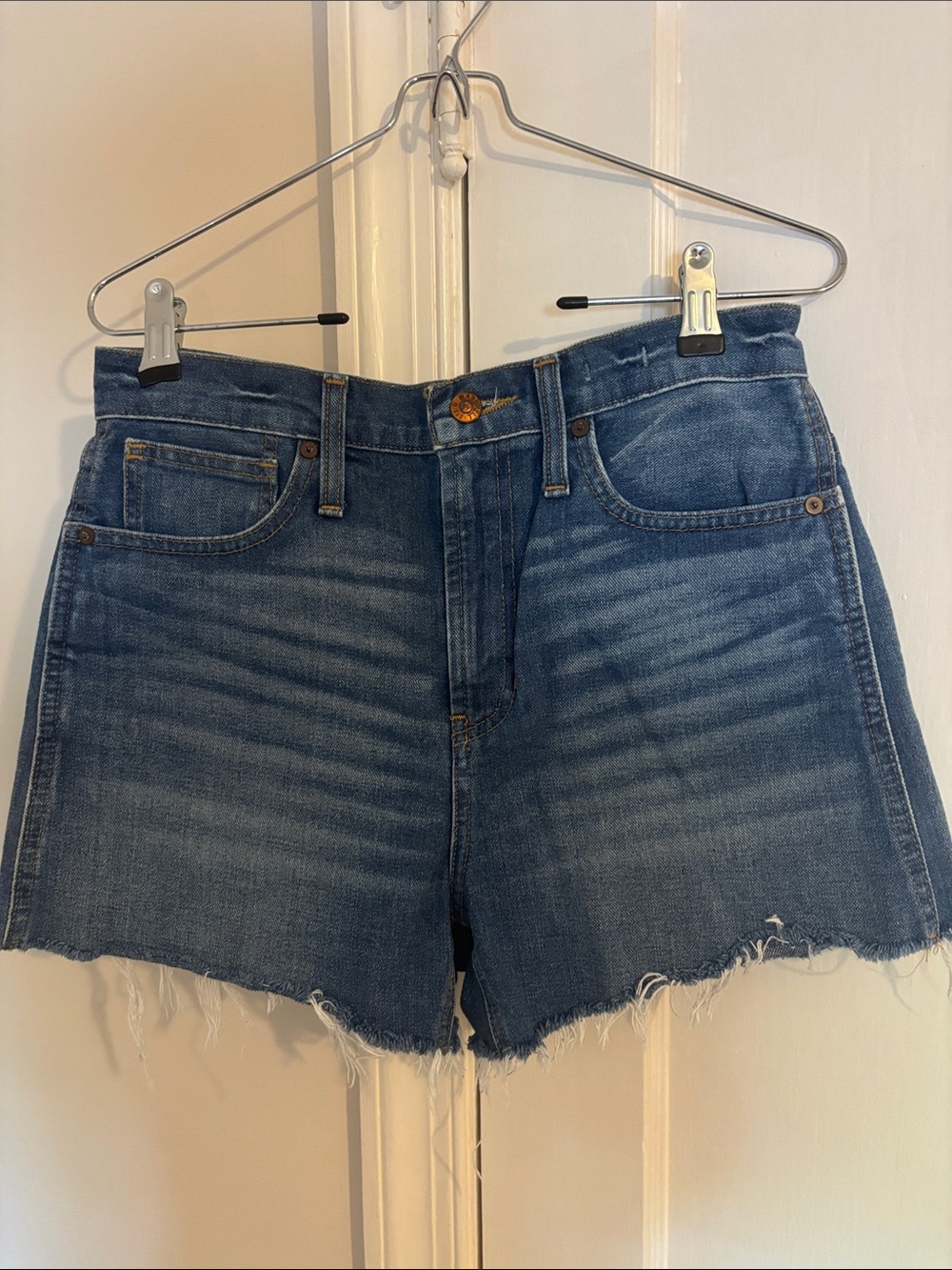 Madewell The Perfect Jean short in Ullman wash - Picture 3 of 5